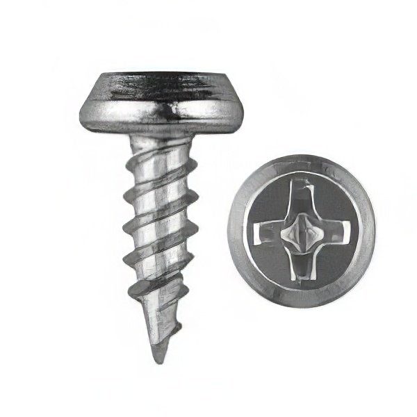 مسمار فلبس كروم تايوان 2/1*8شد12ع*1000ح