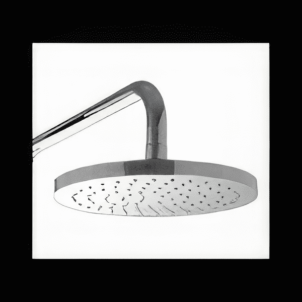 طاسة دش 20 سم كروم