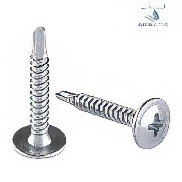 مسمار راس مفك مربع ابيض 7985 مقاس 16*6- 329