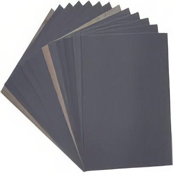 ورق صنفرة مخروم 7 اسود خشونه 80 شد 50**