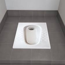 كرسي عربي حمام خزفية ابيض**