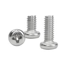 مسمار راس مفك مربع ابيض DIN7985-329-5*60