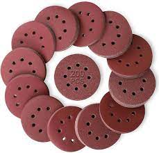 ورق صنفرة مخروم 4.5 خشونة 40/شد 100حبة