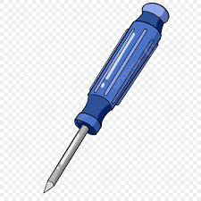 طقم مفك 2 حبه يد ازرق