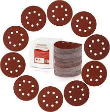 ورق صنفرة مخروم 7 خشونة 60/شد 50حبة